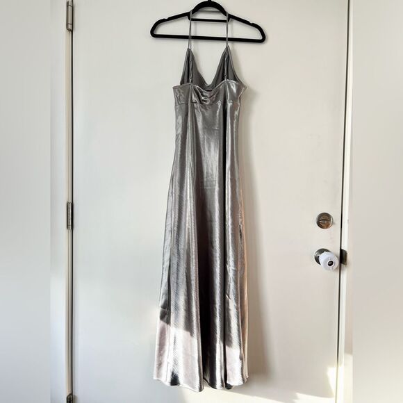 Madewell Silver Midi Dress - Picture 8 of 11